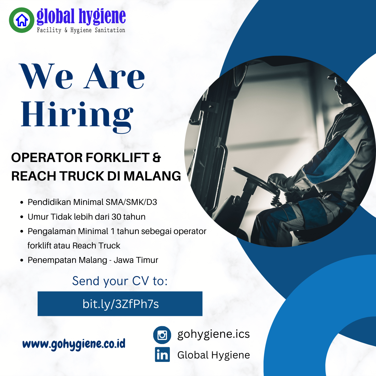 Lowongan Operational Forklift And Reach Truck Di Malang